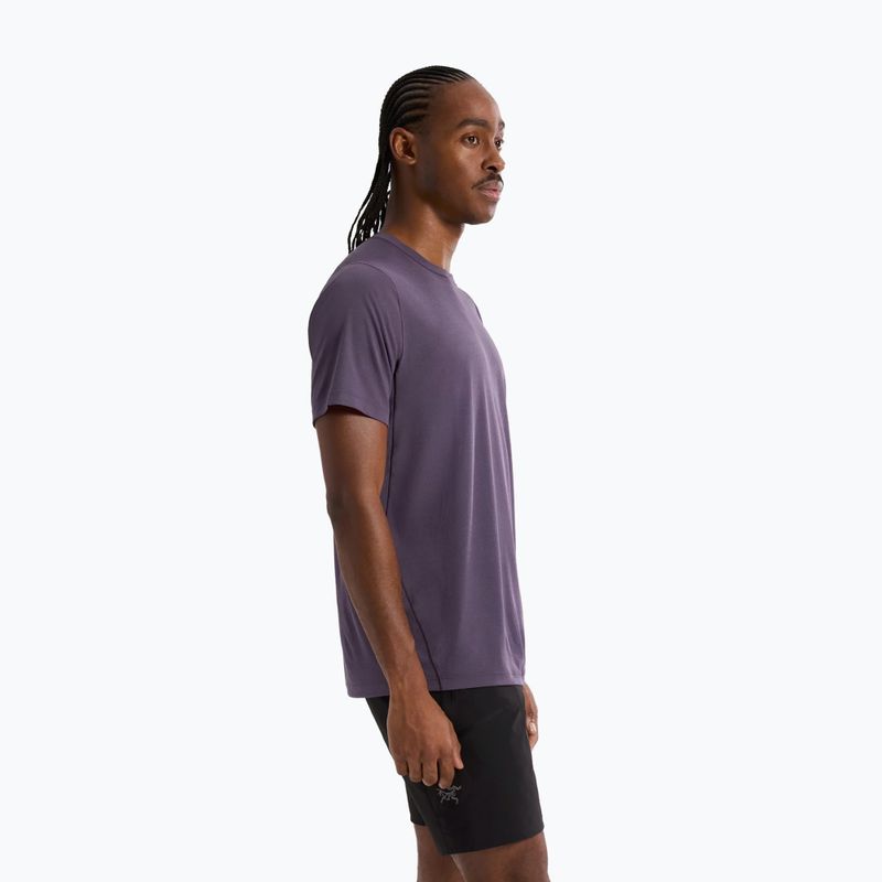 Tricou pentru bărbați Arcteryx Cormac Logo moondrop 5