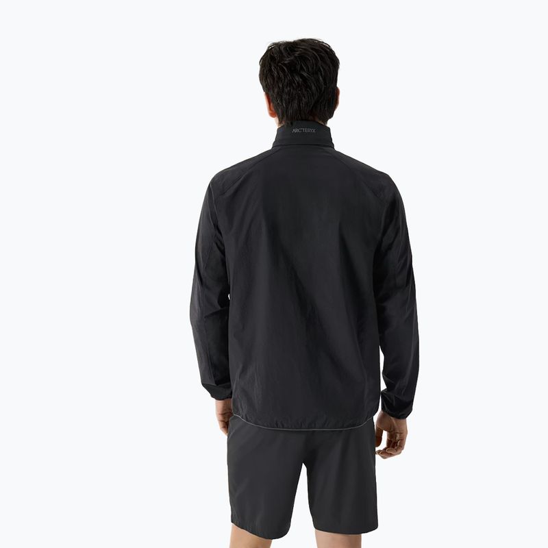 Geacă rezistentă la vânt pentru femei Arcteryx Ossa Stowhood black 3