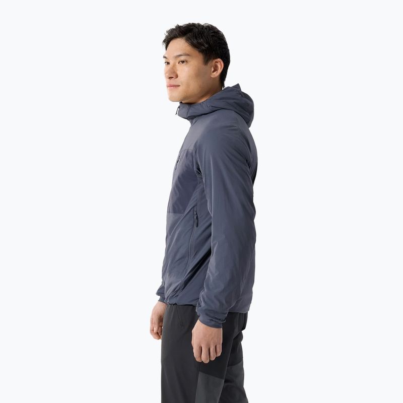 Geacă izolată pentru bărbați Arcteryx Proton SL Hoody dark stratus/black sapphire 4