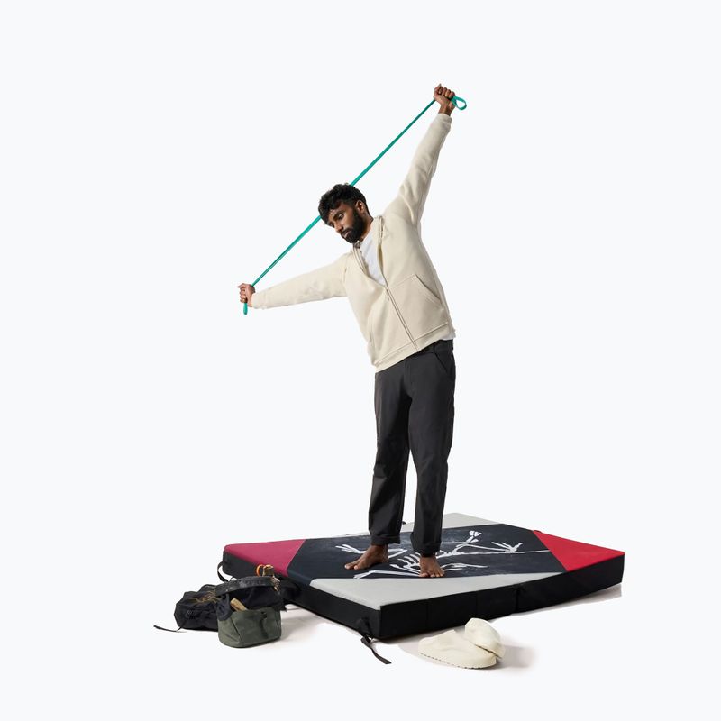 Bluză polar de trekking pentru bărbați Arcteryx Emblem Fleece Full-Zip Hoody sea salt 2