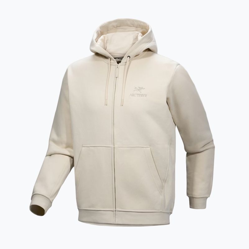 Bluză polar de trekking pentru bărbați Arc'teryx Emblem Fleece Full-Zip Hoody sea salt 7