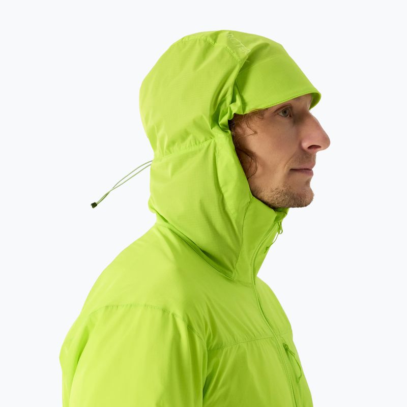 Geacă rezistentă la vânt pentru bărbați  Arcteryx Squamish Hoody mantis 5