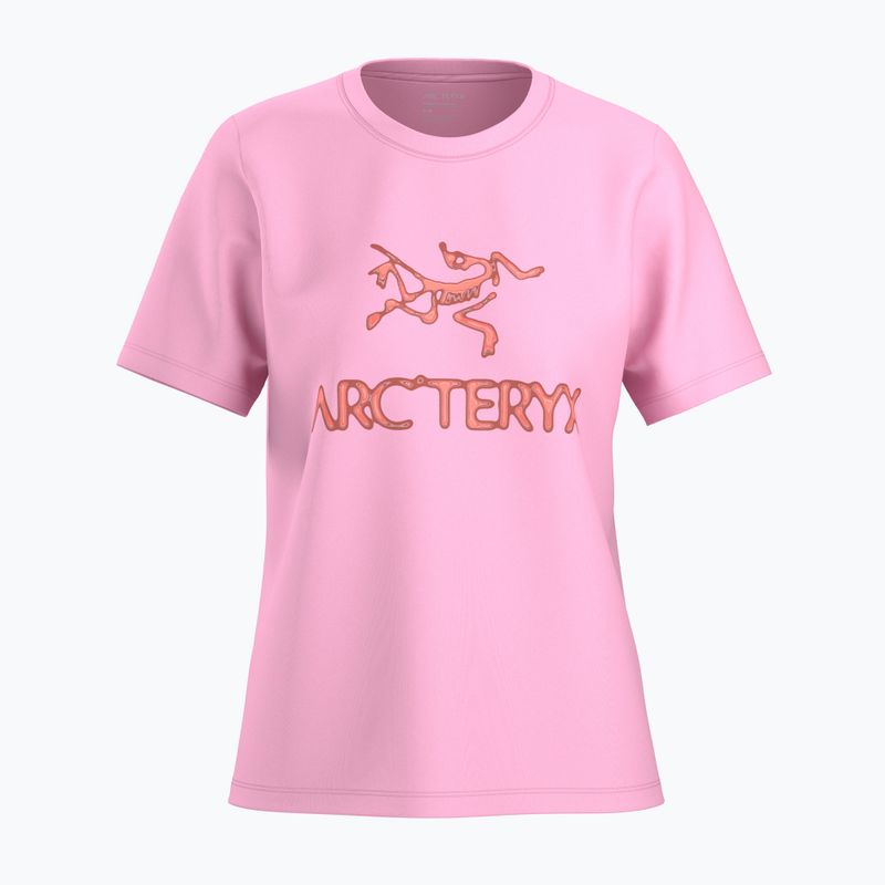 Tricou pentru femei Arcteryx Kragg SL Cotton Heatmap Crew pineberry
