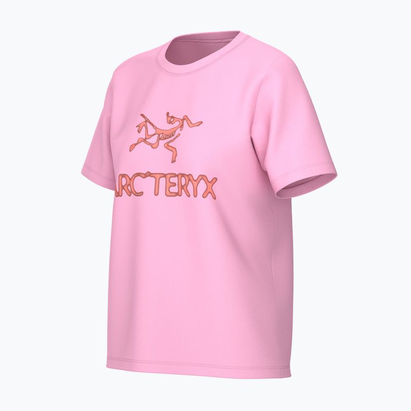 Tricou pentru femei Arcteryx Kragg SL Cotton Heatmap Crew pineberry 3