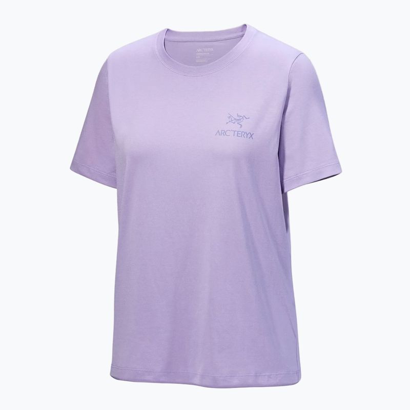Tricou pentru femei Arc'teryx Kragg Sl Cotton Emblem Crew mallow 4