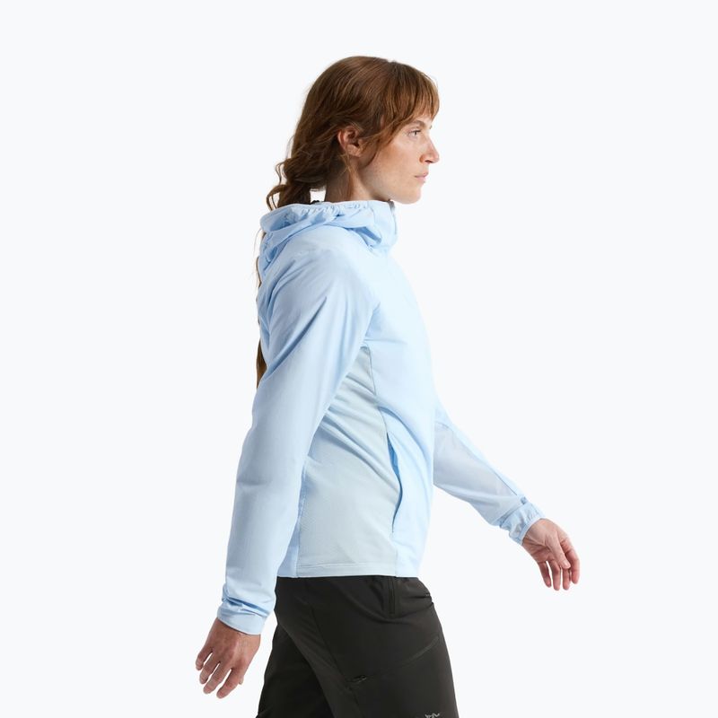 Geacă de vânt damă Arcteryx Atom SL Hoody alpine blue 4