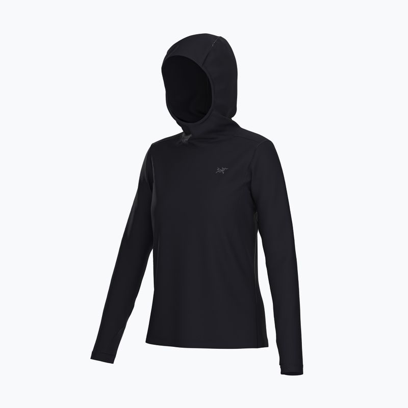 Bluză de trekking pentru femei Arcteryx Sunna Hoody black 3