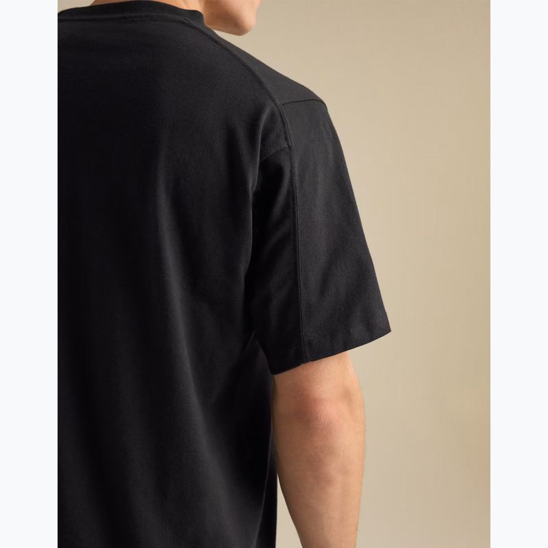 Tricou pentru bărbați Arcteryx Kragg Cotton Emblem Crew SS black 6