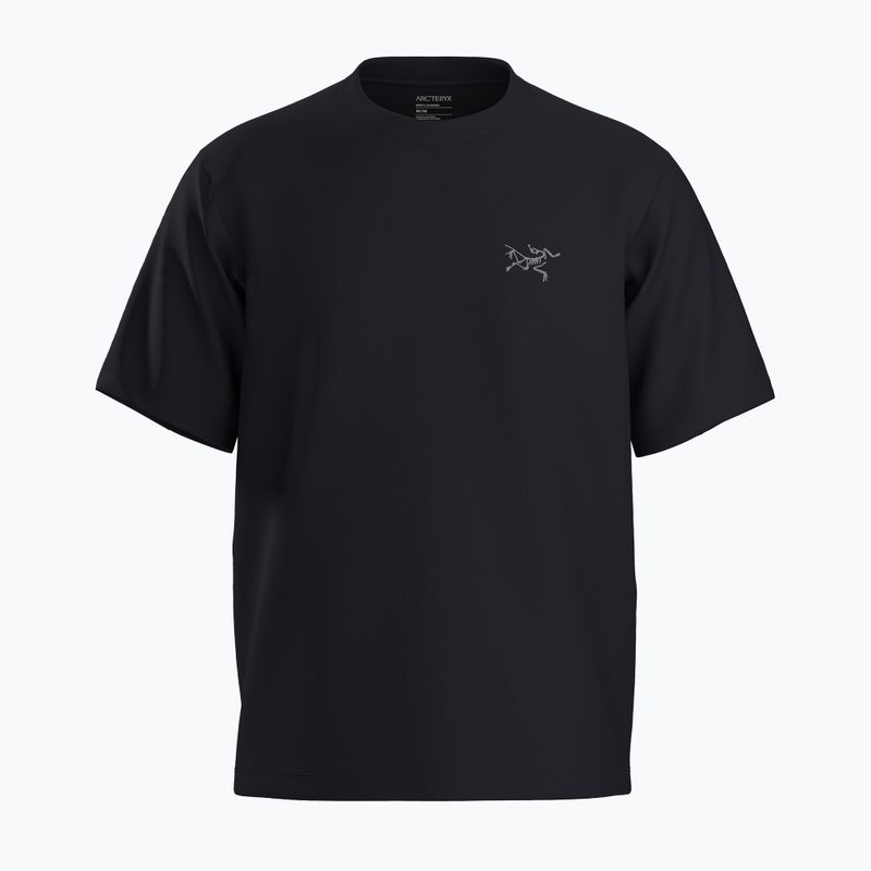 Tricou pentru bărbați Arcteryx Kragg Cotton Emblem Crew SS black 7