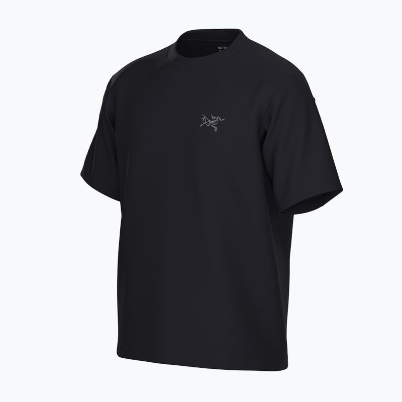 Tricou pentru bărbați Arcteryx Kragg Cotton Emblem Crew SS black 9