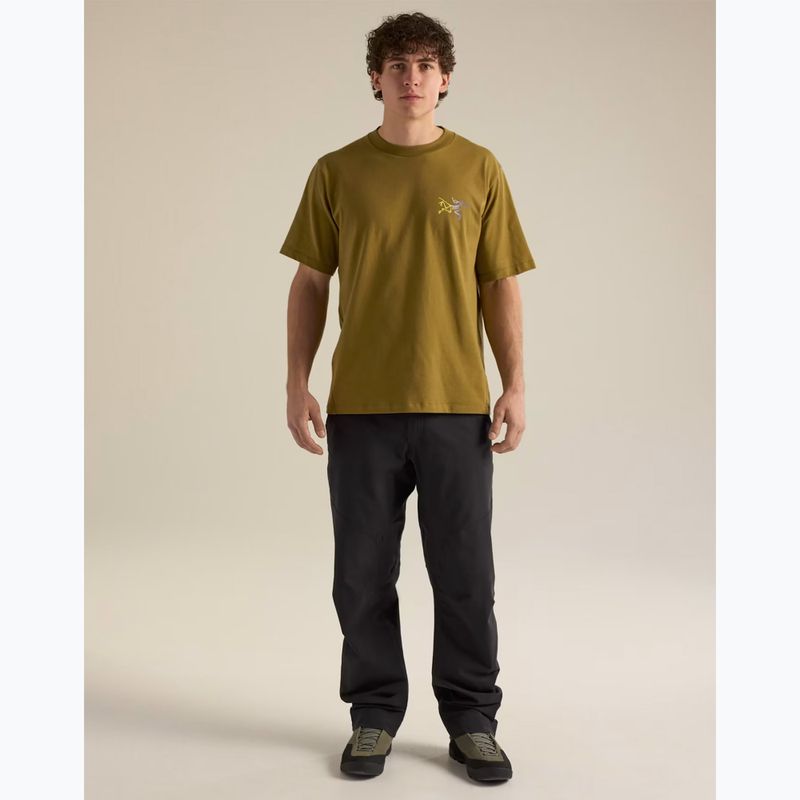 Tricou pentru bărbați Arcteryx Kragg Cotton Logo SS bracken 2