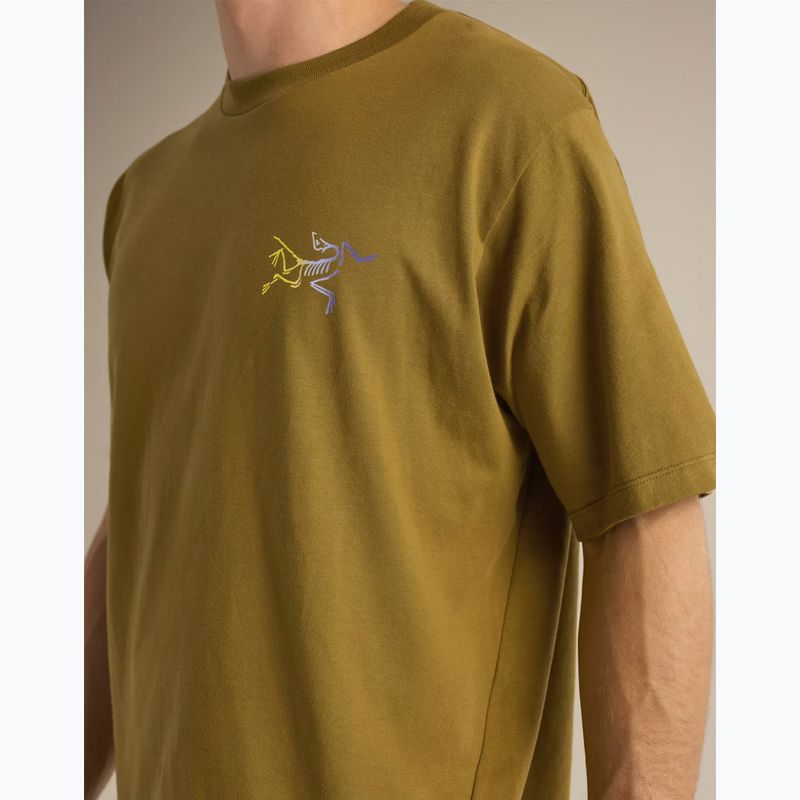 Tricou pentru bărbați Arcteryx Kragg Cotton Logo SS bracken 7