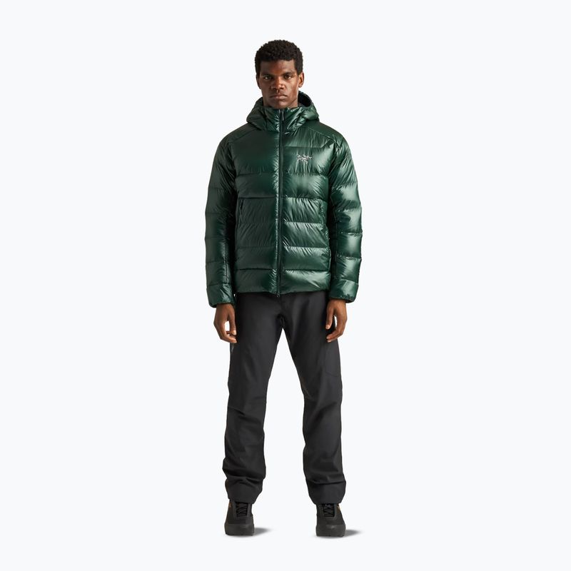 Geacă izolată pentru bărbați Arcteryx Cerium SV Hoody dark jade 2