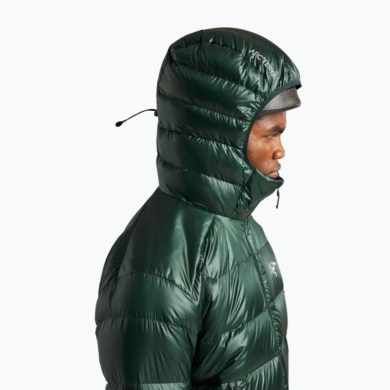 Geacă izolată pentru bărbați Arcteryx Cerium SV Hoody dark jade 6