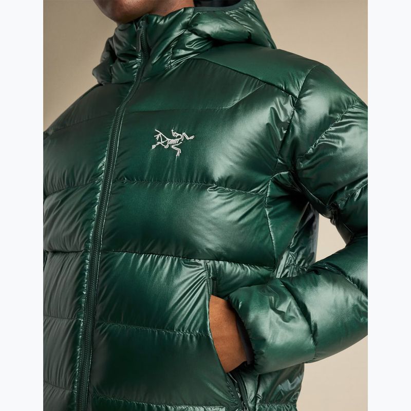 Geacă izolată pentru bărbați Arcteryx Cerium SV Hoody dark jade 9