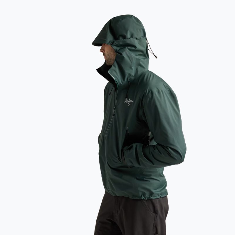 Geacă softshell pentru bărbați Arcteryx Beta SL dark jade 5