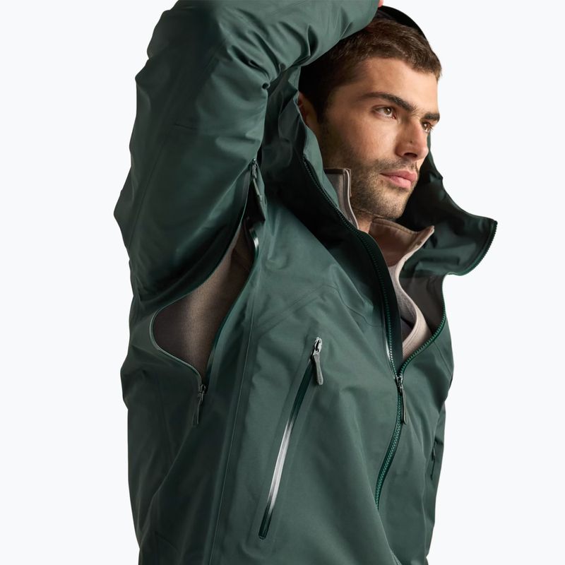 Geacă softshell pentru bărbați Arcteryx Beta SL dark jade 8
