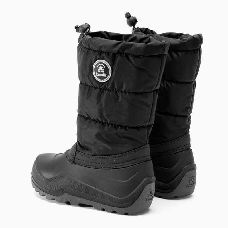 Cizme de trekking pentru copii Kamik Snowcozy negru 3