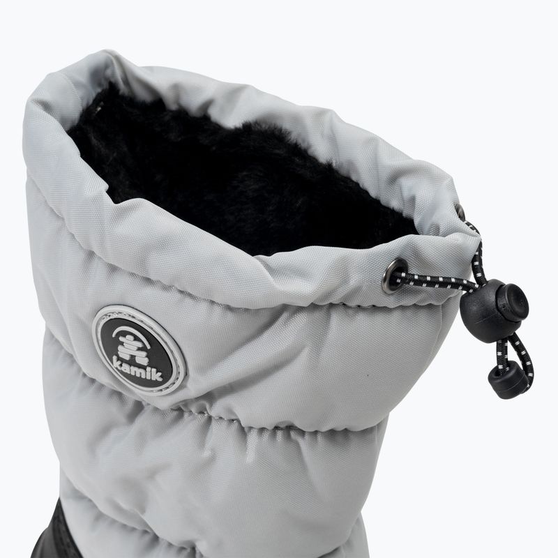 Kamik Snowcozy cizme de trekking pentru copii gri deschis 8