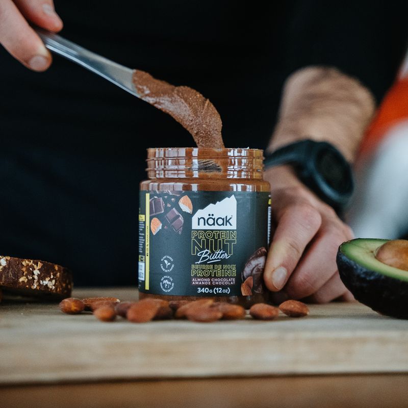 Unt de arahide Näak Protein Nut Butter 340 g almond chocolate 3