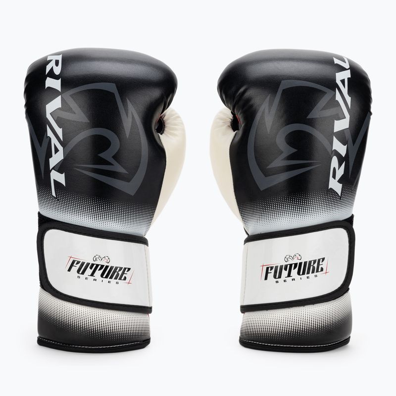 Mănuși de box Rival RS-FTR Future Sparring black/white/red