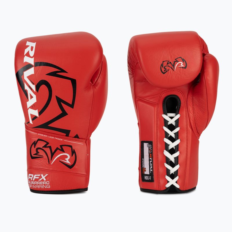 Mănuși de box Rival RFX-Guerrero Sparring-HDE-F red