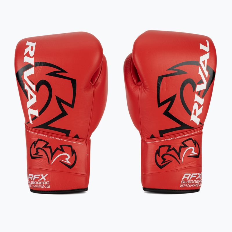 Mănuși de box Rival RFX-Guerrero Sparring-HDE-F red 2