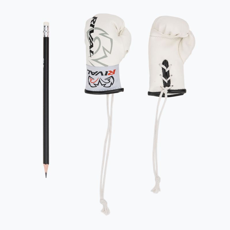 Agățătoare în oglindă pentru mănuși de box Rival Mini white 3
