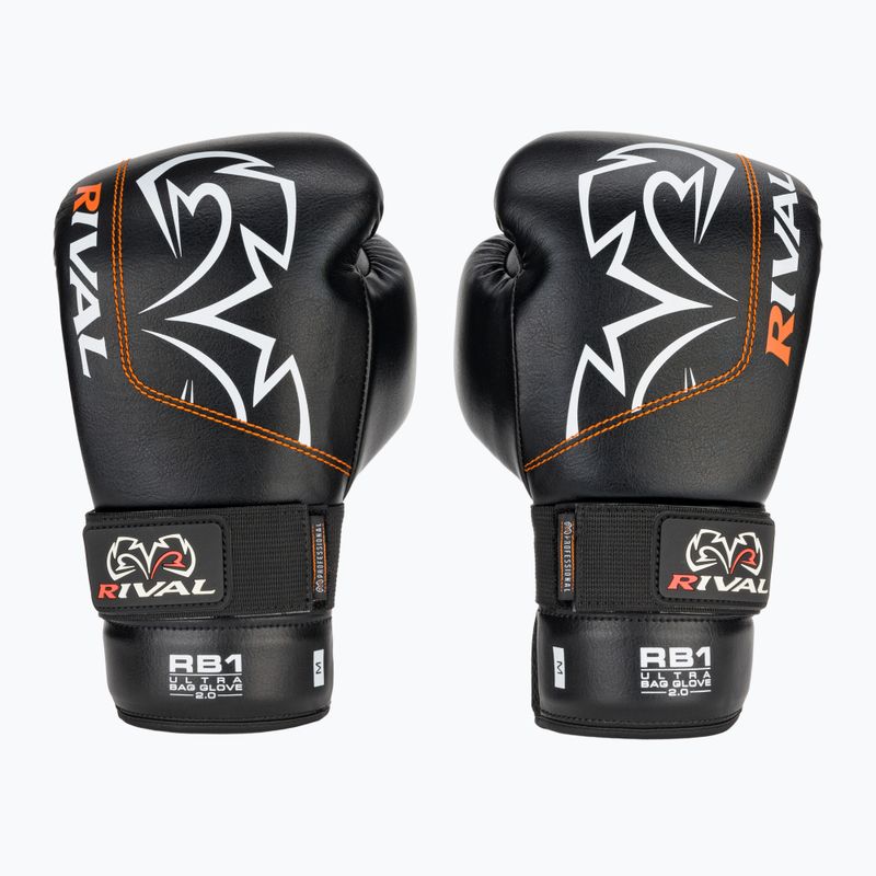 Mănuși de box Rival RB1 Ultra Bag 2.0 l black 2