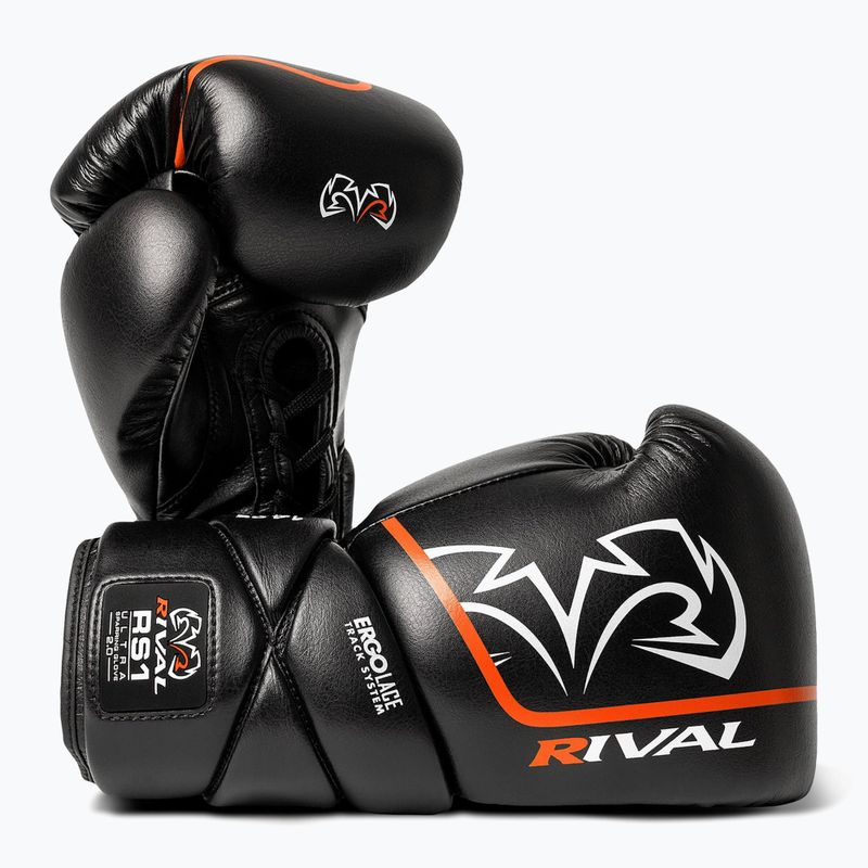 Mănuși de box Rival RS1 Ultra Sparring 2.0 black 2