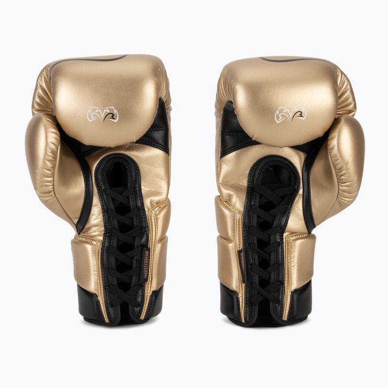 Mănuși de box Rival RS1 Ultra Sparring 2.0 gold 3