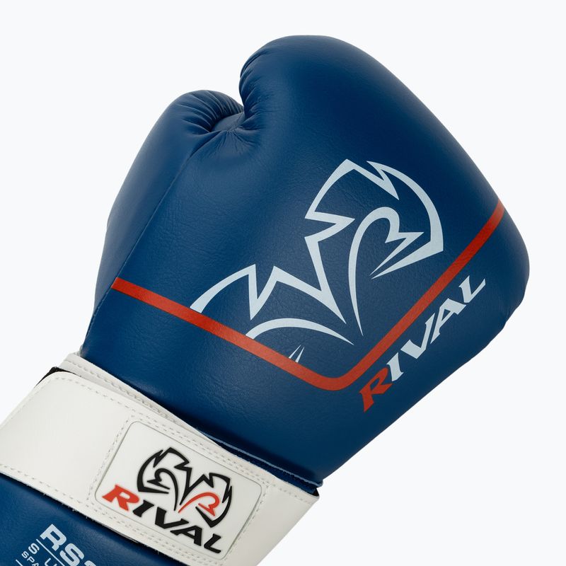 Mănuși de box Rival RS2V Super Sparring 2.0 blue 5