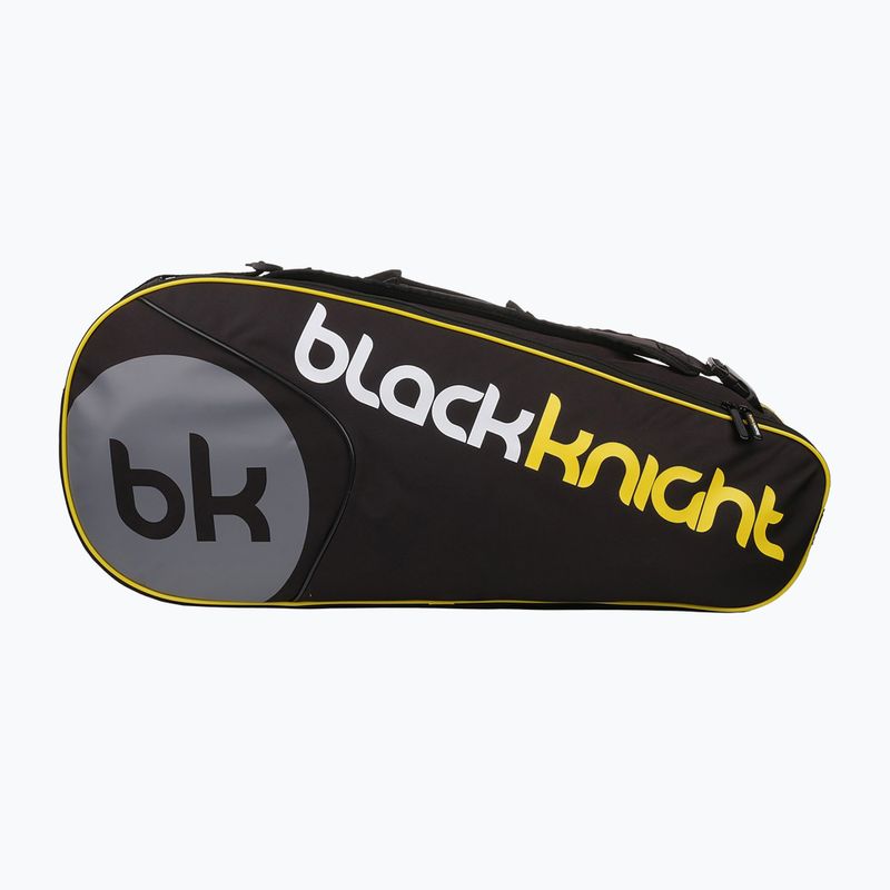 Geantă de squash Black Knight Pro Series Tour 12R black/yellow 3