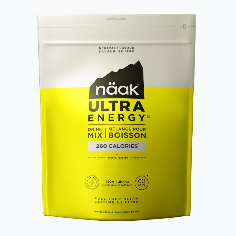 Băutură energizantă Näak Ultra Energy Drink Mix 700 g neutral