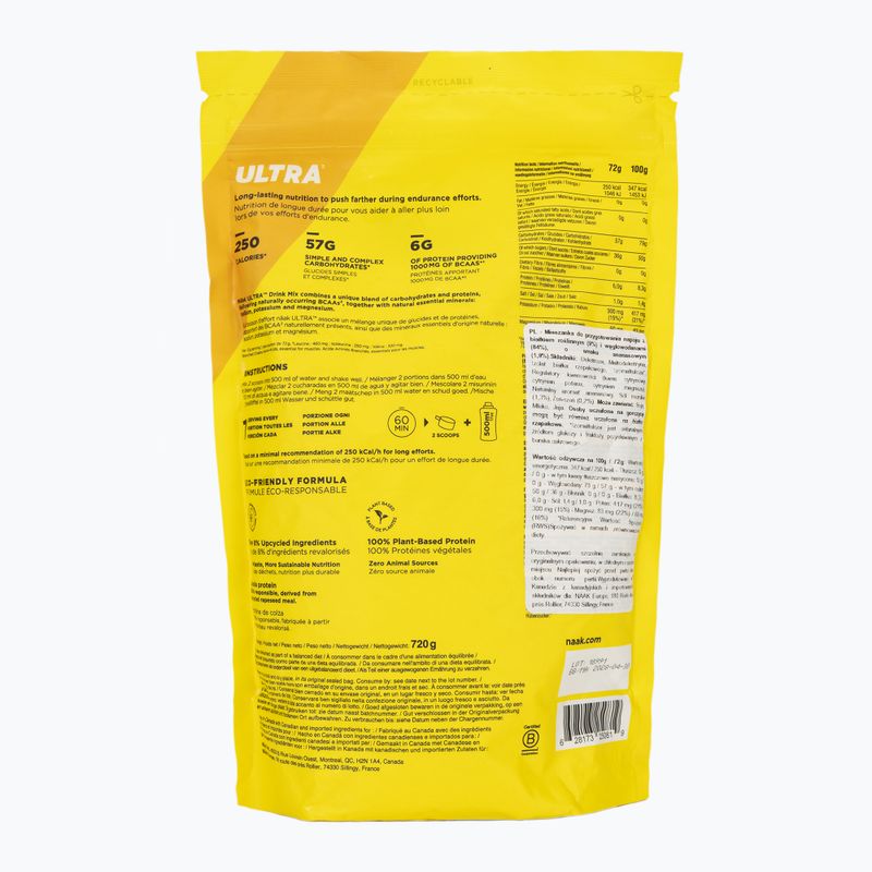 Băutură energizantă Näak Ultra Drink Mix 720 g pineapple ginseng 2