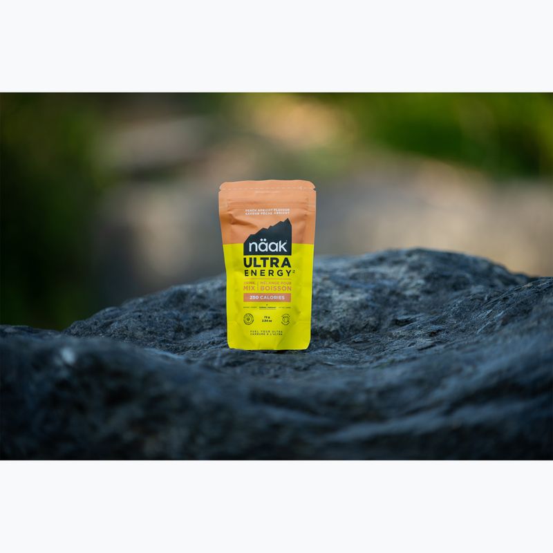Băutură energetică Näak Ultra Energy Drink Mix 72 g peach apricot 2
