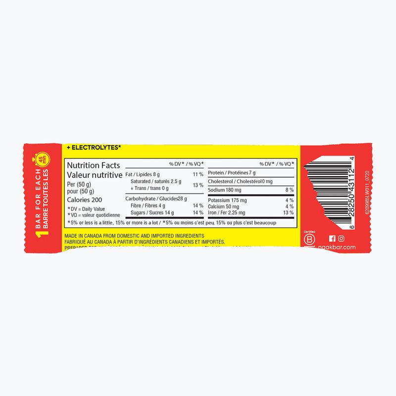 Baton energizant Näak Ultra Energy 50 g berries & nuts 2