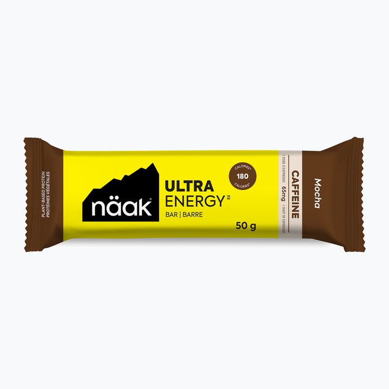 Baton energizant Näak Ultra Energy 50 g mocha