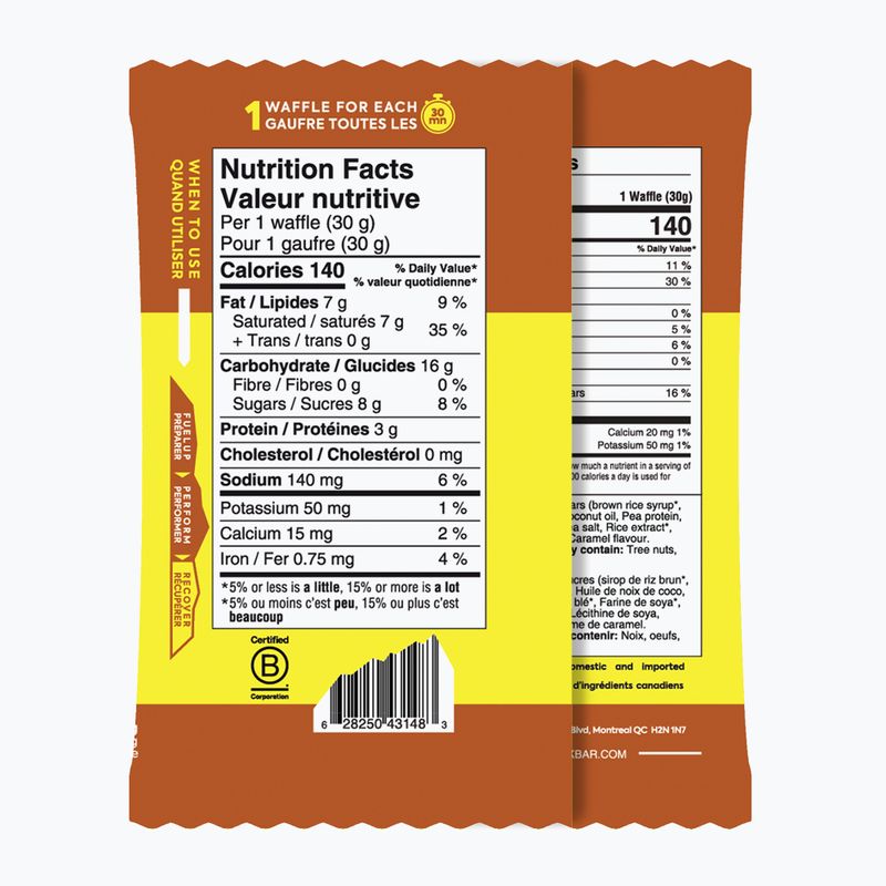 Baton energizant Näak Ultra Energy 30 g salted caramel 2