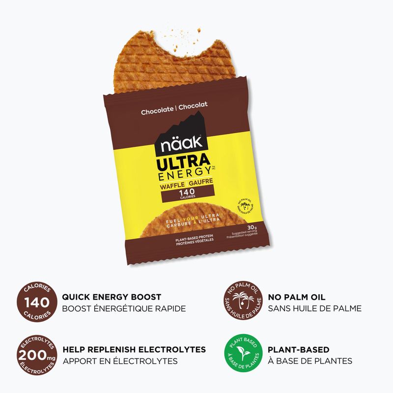 Baton energizant Näak Ultra Energy 30 g chocolate 3
