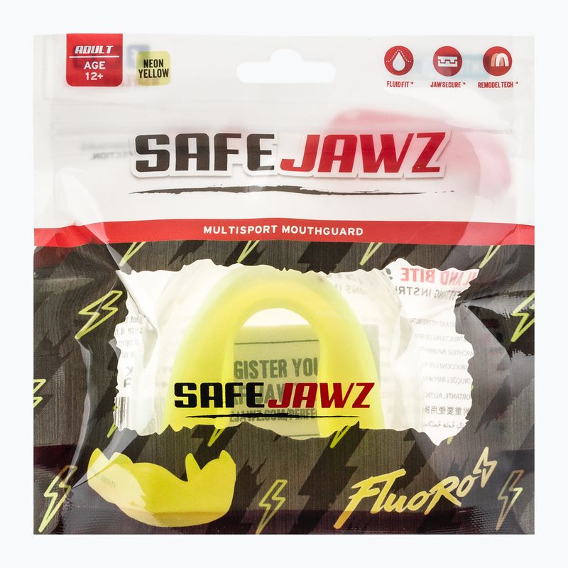 SAFEJAWZ Protector de maxilar Seria Intro galben