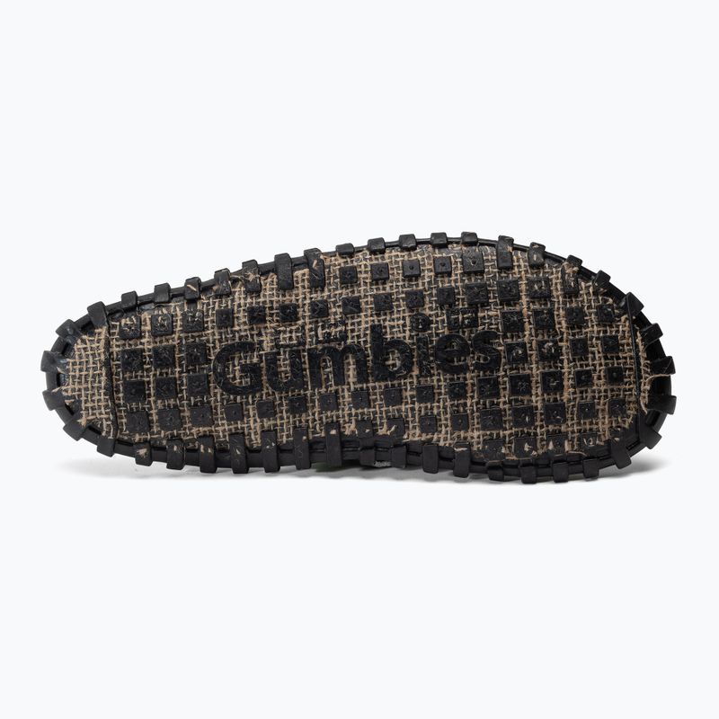 Șlapi de bărbați Gumbies Cairns gri-verde pentru bărbați 4