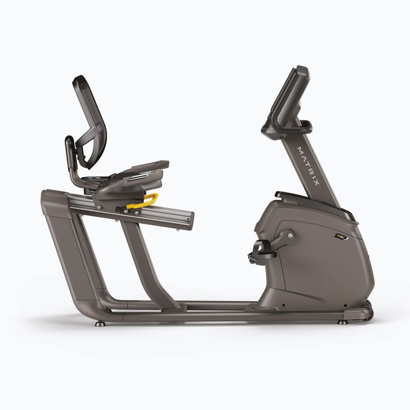 Bicicletă de fitness cu scaun Matrix Recumbent Bike + R30XR, negru, MX-R30XR 2