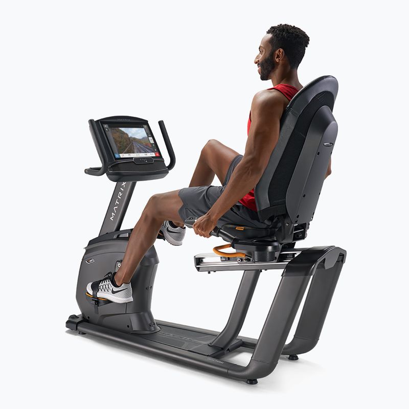 Bicicletă staționară Matrix Fitness Recumbent Bike R50XIR-02 graphite grey 4