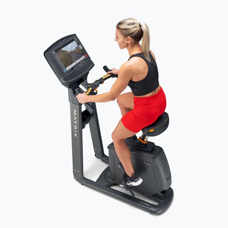 Bicicletă de fitness Matrix Upright Bike + U30XIR, negru, MX-U30XIR 5