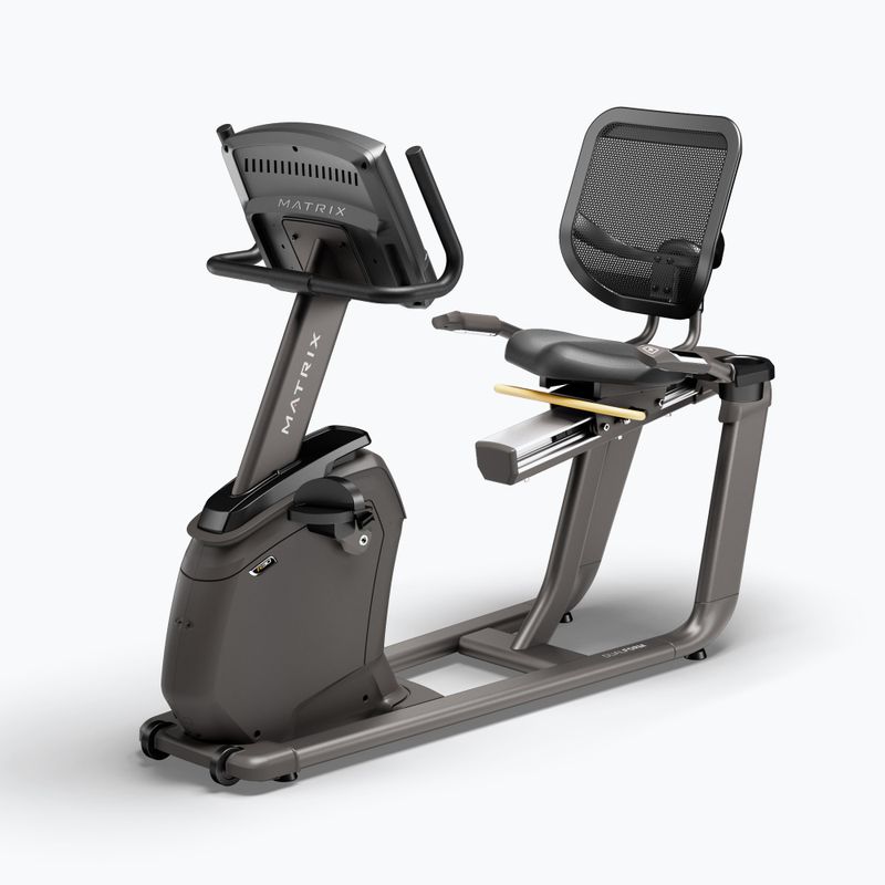 Bicicletă de fitness cu scaun Matrix Recumbent Bike + R30XR, negru, R30XR 3