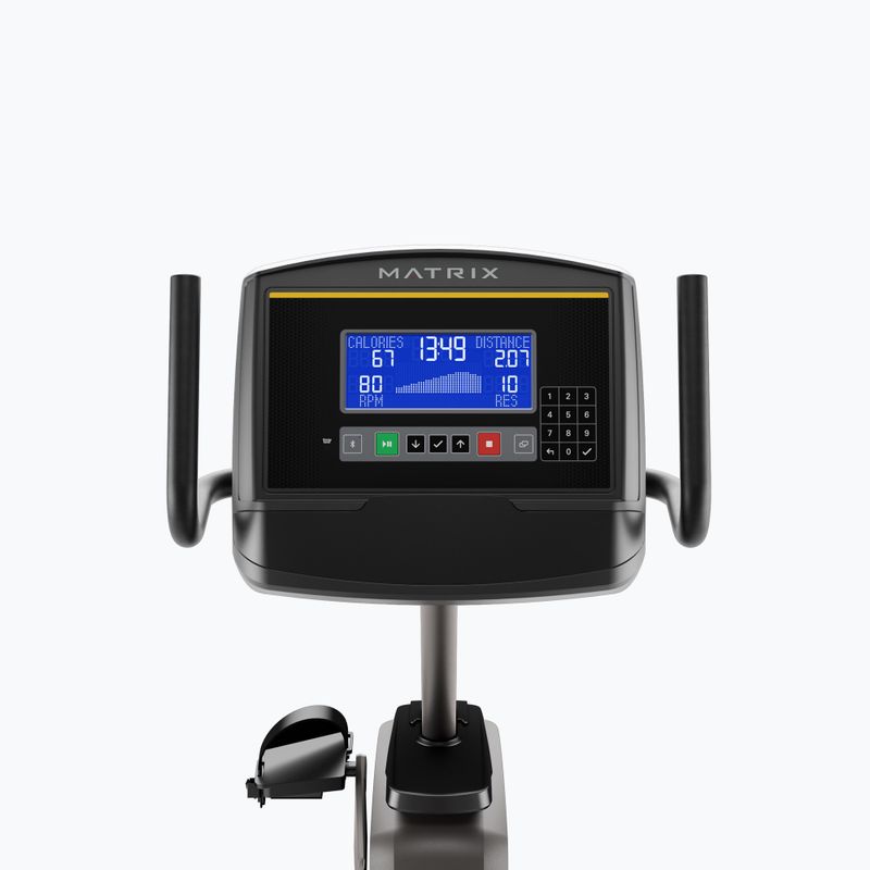 Bicicletă de fitness cu scaun Matrix Recumbent Bike + R30XR, negru, R30XR 4