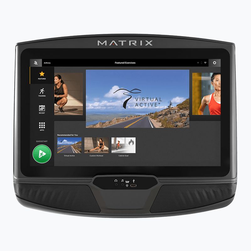 Trainer eliptic Matrix Fitness Elliptic E50XUR-02 black 6