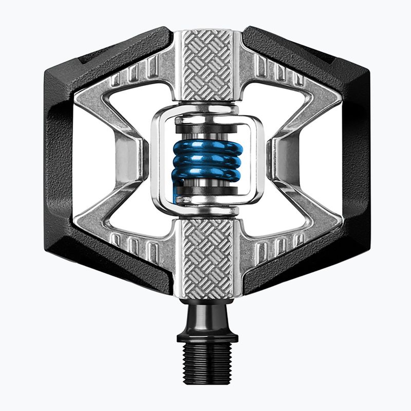 Pedale de bicicletă Crankbrothers Double Shot 2 black/silver/blue 5