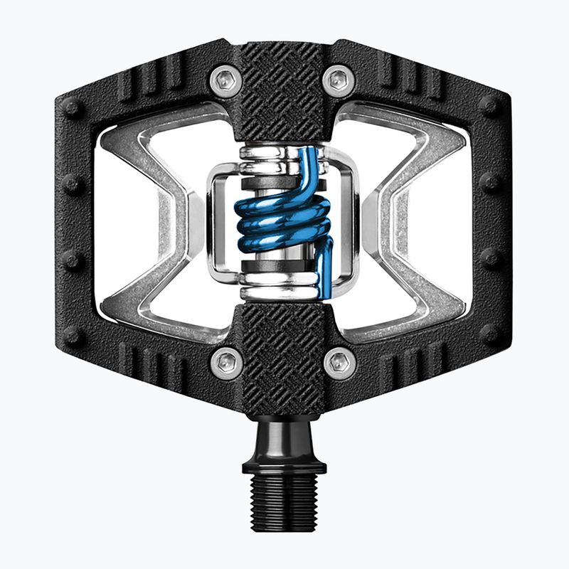 Pedale de bicicletă Crankbrothers Double Shot 2 black/silver/blue 6